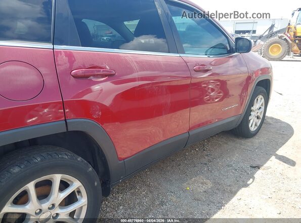 1C4PJLCB2HW535673 2017 JEEP CHEROKEE Red Front view