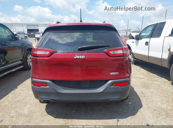 1C4PJLCB2HW535673 2017 JEEP CHEROKEE Red 