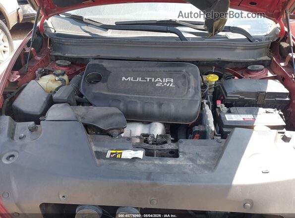 1C4PJLCB2HW535673 2017 JEEP CHEROKEE Red Rear view