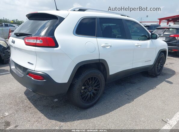 1C4PJLCB2HW539741 2017 JEEP CHEROKEE Белый Задняя правая четверть