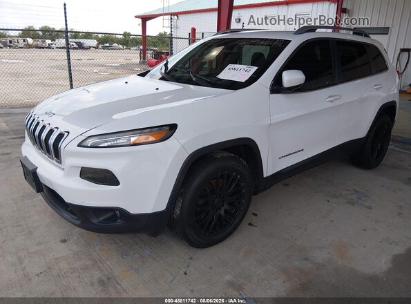 1C4PJLCB2HW539741 2017 JEEP CHEROKEE Белый Передняя левая четверть