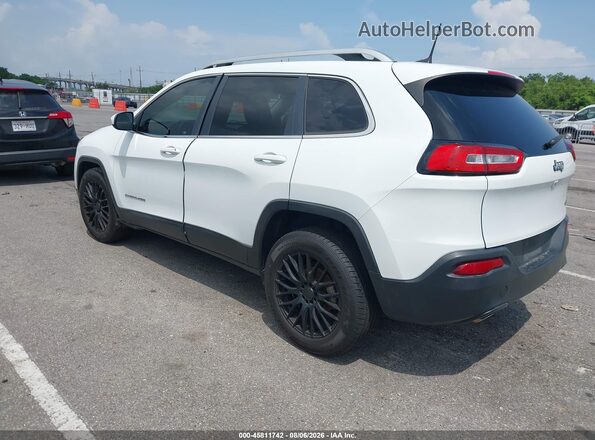 1C4PJLCB2HW539741 2017 JEEP CHEROKEE Белый Задняя левая четверть