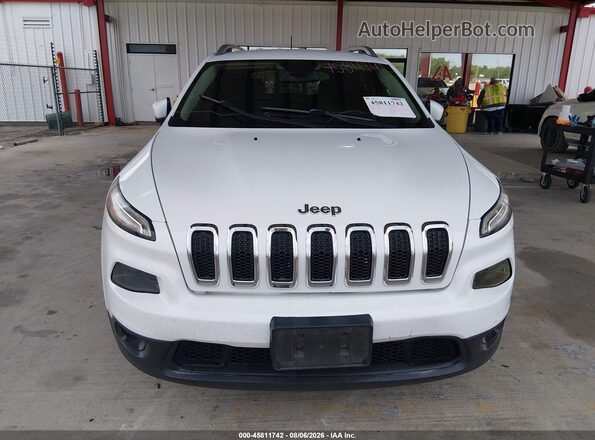 1C4PJLCB2HW539741 2017 JEEP CHEROKEE Белый Вид щитка приборов
