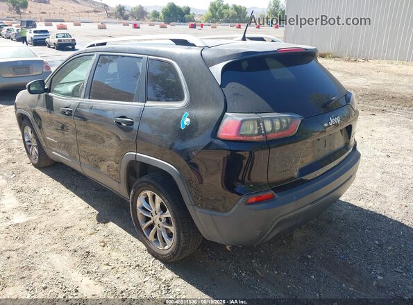 1C4PJLCB2KD134580 2019 JEEP CHEROKEE Черный Задняя левая четверть
