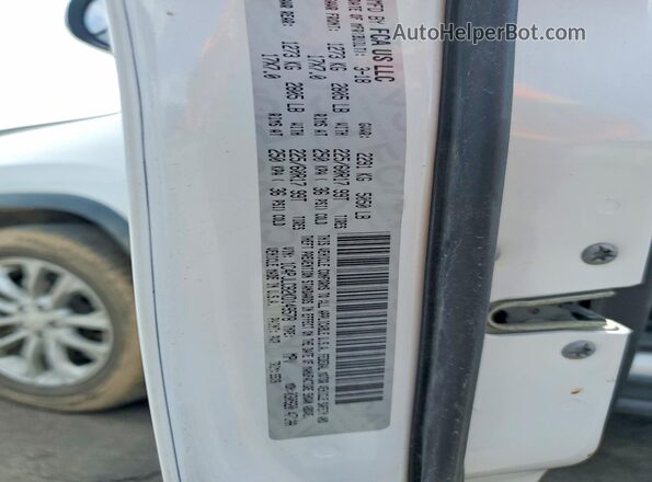 1C4PJLCB2KD149578 2019 JEEP CHEROKEE White Widok naklejki z numerem VIN