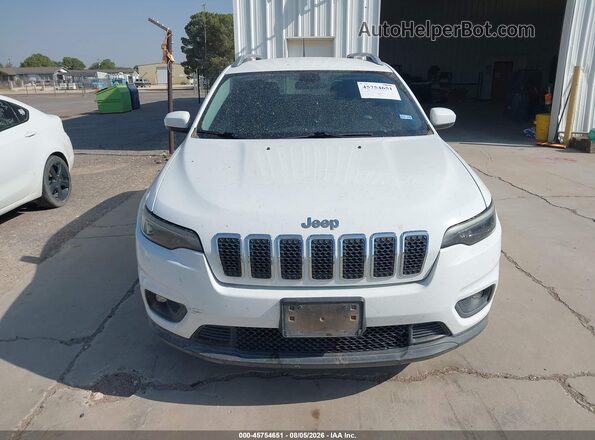 1C4PJLCB2KD241189 2019 JEEP CHEROKEE White Widok z przodu