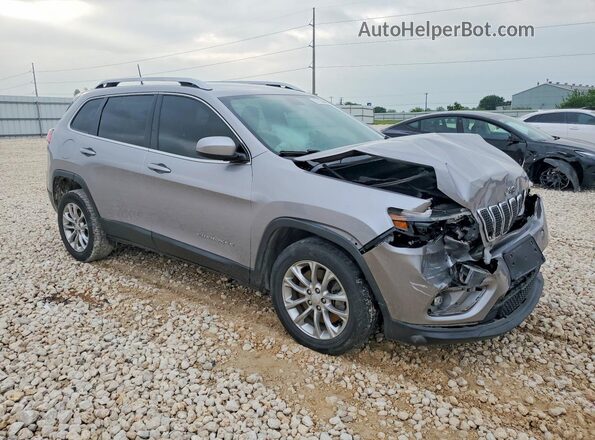 1C4PJLCB2KD358898 2019 JEEP CHEROKEE Серебряный Передняя правая четверть