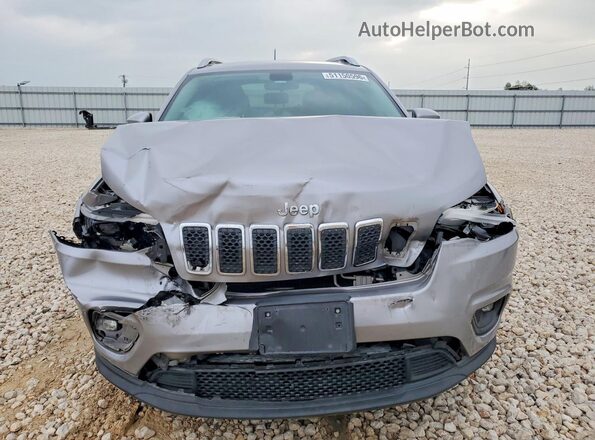 1C4PJLCB2KD358898 2019 JEEP CHEROKEE Серебряный Вид спереди