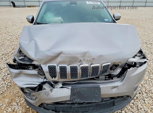 1C4PJLCB2KD358898 2019 JEEP CHEROKEE Серебряный Вид подкапотного пространства