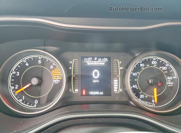 1C4PJLCB2KD358898 2019 JEEP CHEROKEE Серебряный Вид щитка приборов
