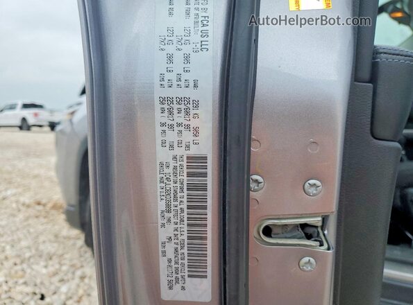 1C4PJLCB2KD358898 2019 JEEP CHEROKEE Серебряный Вид наклейки с VIN-кодом