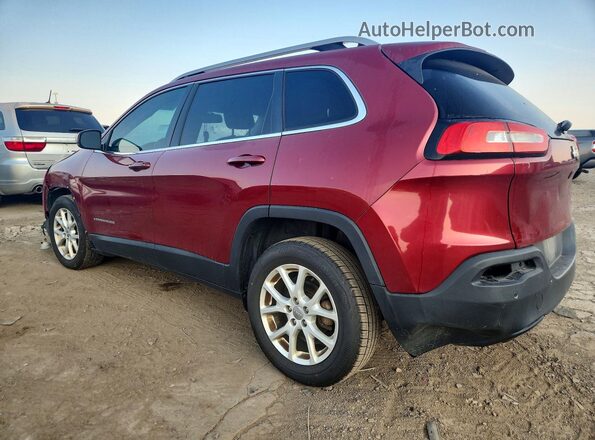 1C4PJLCB3GW376807 2016 JEEP CHEROKEE Red უკანა მარცხენა