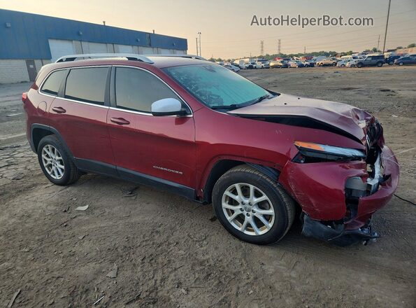 1C4PJLCB3GW376807 2016 JEEP CHEROKEE Red წინა მარჯვენა