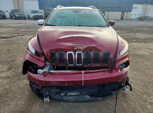 1C4PJLCB3GW376807 2016 JEEP CHEROKEE Red წინა ხედი