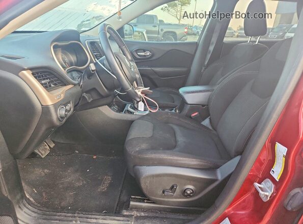 1C4PJLCB3GW376807 2016 JEEP CHEROKEE Red წინა სალონის ხედი
