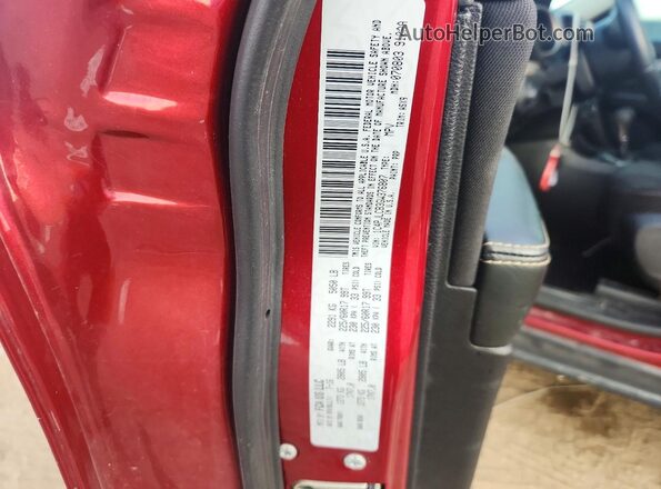 1C4PJLCB3GW376807 2016 JEEP CHEROKEE Red ძრავის განყოფილების ხედი