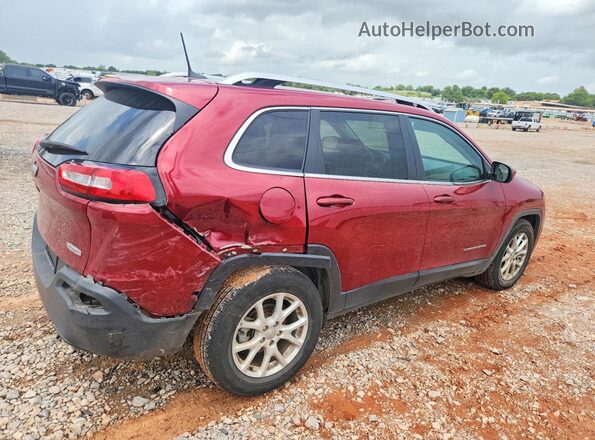 1C4PJLCB3HW619629 2017 JEEP CHEROKEE Maroon უკანა მარჯვენა