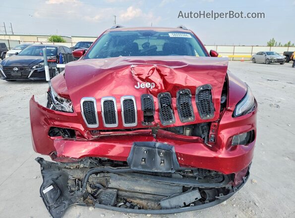 1C4PJLCB3HW640335 2017 JEEP CHEROKEE Red Դիմացի տեսք