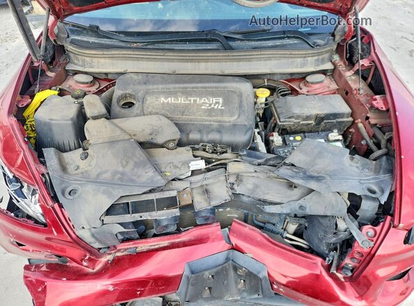 1C4PJLCB3HW640335 2017 JEEP CHEROKEE Red Շարժիչի բաժամունքի տեսք