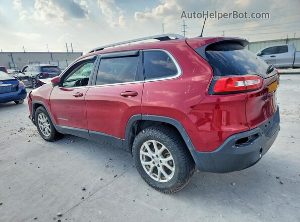 1C4PJLCB3HW640335 2017 JEEP CHEROKEE Red Հետևի ձախ