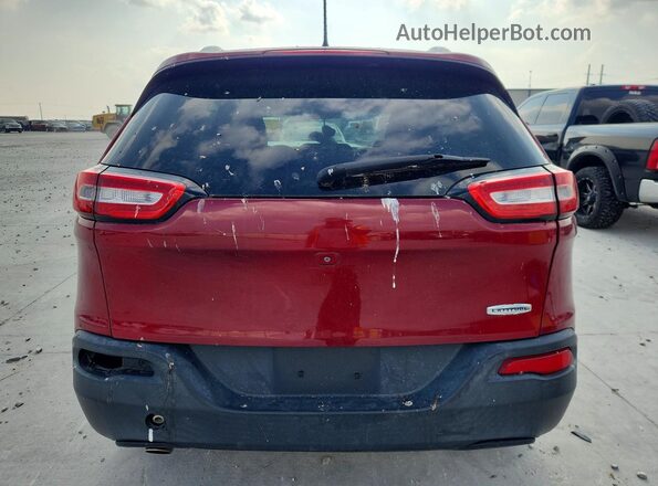 1C4PJLCB3HW640335 2017 JEEP CHEROKEE Red Հետևի տեսք