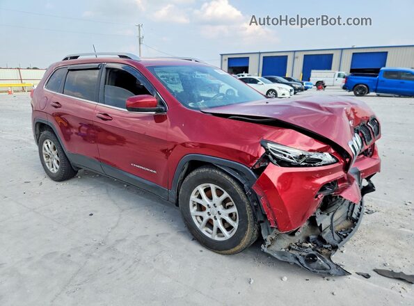 1C4PJLCB3HW640335 2017 JEEP CHEROKEE Red Առջևի աջ