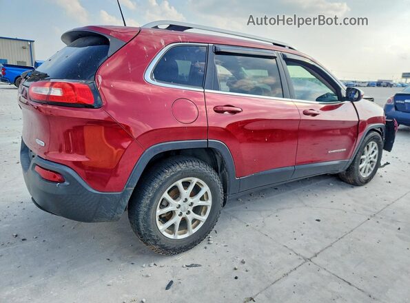 1C4PJLCB3HW640335 2017 JEEP CHEROKEE Red Հետևի աջ