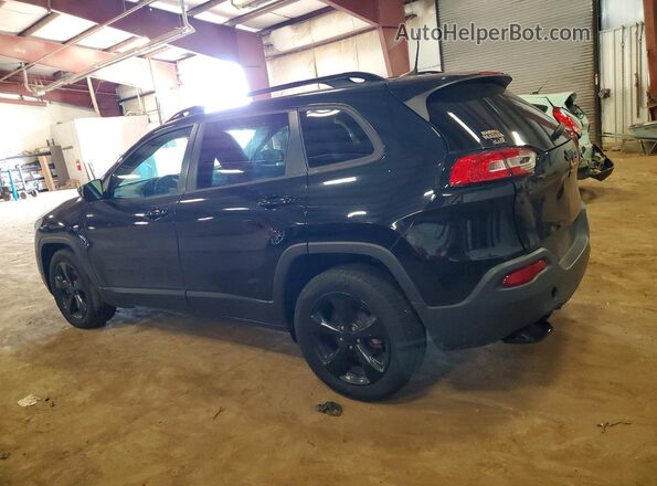 1C4PJLCB3JD538521 2018 JEEP CHEROKEE Black უკანა მარცხენა