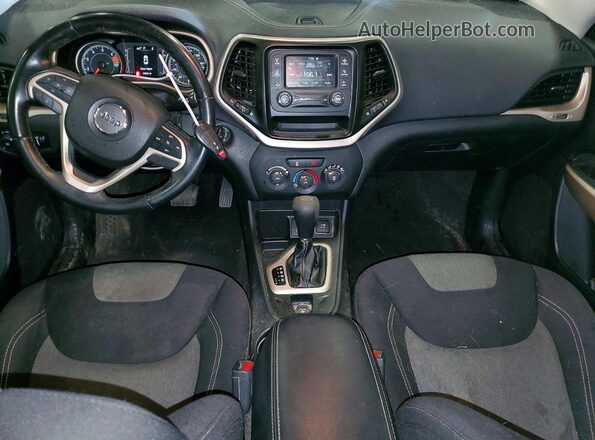 1C4PJLCB3JD538521 2018 JEEP CHEROKEE Black წინა პანელის ხედი