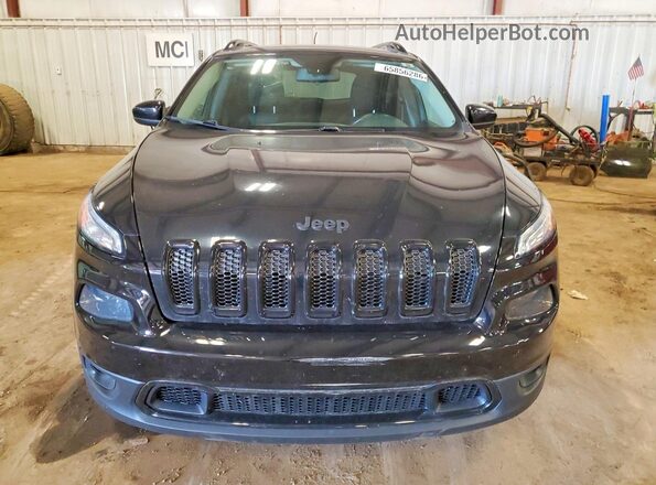 1C4PJLCB3JD538521 2018 JEEP CHEROKEE Black წინა ხედი