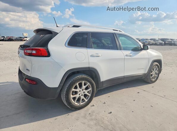 1C4PJLCB3JD559109 2018 JEEP CHEROKEE White Задня права чверть