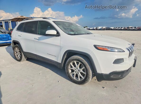 1C4PJLCB3JD559109 2018 JEEP CHEROKEE White Передня права чверть
