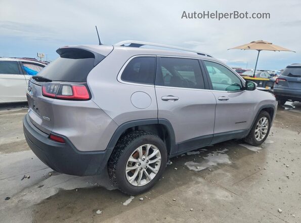 1C4PJLCB3KD203857 2019 JEEP CHEROKEE Silver უკანა მარჯვენა
