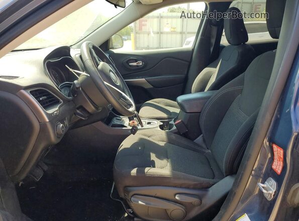1C4PJLCB3KD434905 2019 JEEP CHEROKEE Gray Вид салону спереду