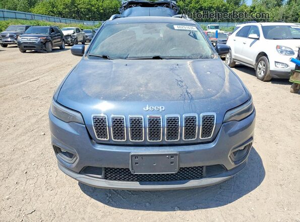 1C4PJLCB3KD434905 2019 JEEP CHEROKEE Gray Вид спереду