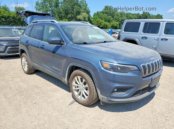 1C4PJLCB3KD434905 2019 JEEP CHEROKEE Gray Передня права чверть
