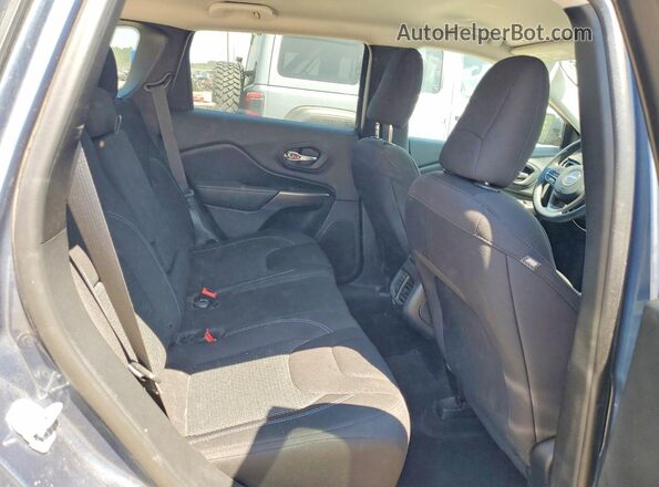 1C4PJLCB3KD434905 2019 JEEP CHEROKEE Gray Вид задньої частини салону