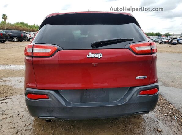 1C4PJLCB4GW171531 2016 JEEP CHEROKEE Maroon Հետևի տեսք