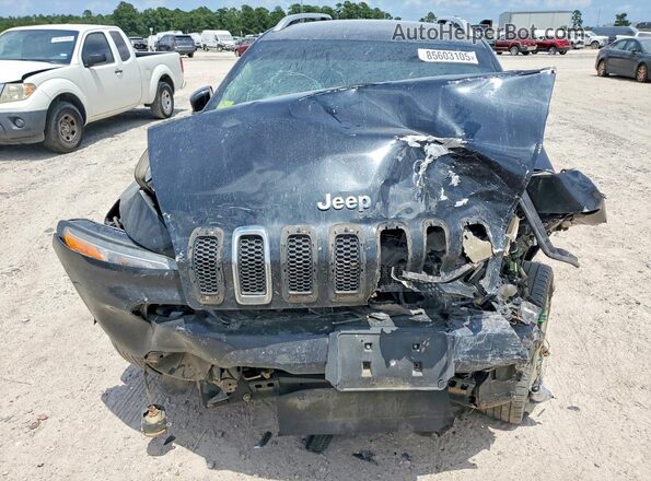 1C4PJLCB4GW257499 2016 JEEP CHEROKEE Black Front view