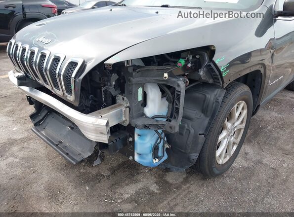 1C4PJLCB4HW541667 2017 JEEP CHEROKEE Gray Widok z przodu