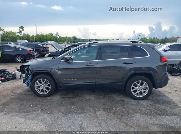 1C4PJLCB4HW541667 2017 JEEP CHEROKEE Gray 