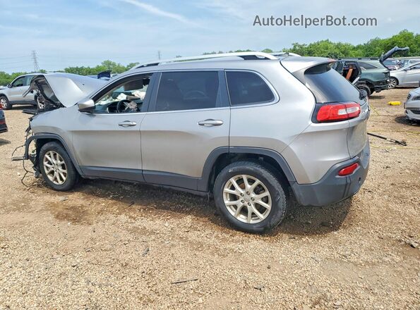 1C4PJLCB4HW558677 2017 JEEP CHEROKEE Silver Tył lewy