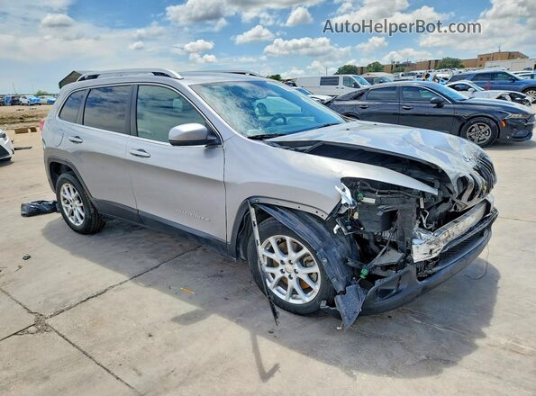 1C4PJLCB4HW593185 2017 JEEP CHEROKEE Silver წინა მარჯვენა