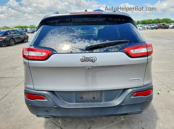 1C4PJLCB4HW593185 2017 JEEP CHEROKEE Silver უკანა ხედი