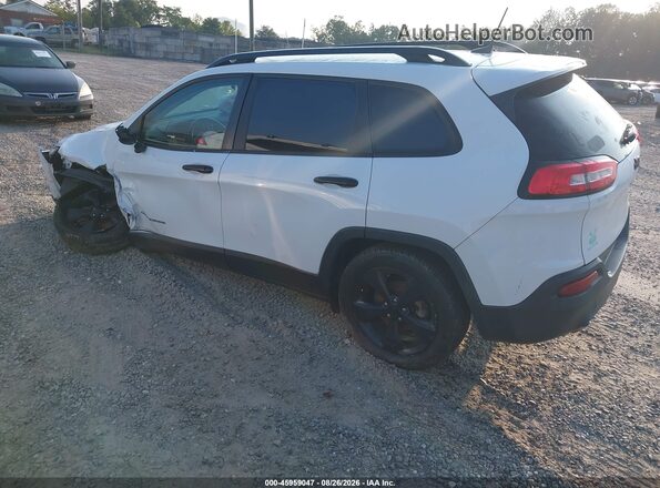 1C4PJLCB4JD544554 2018 JEEP CHEROKEE White Задня ліва чверть