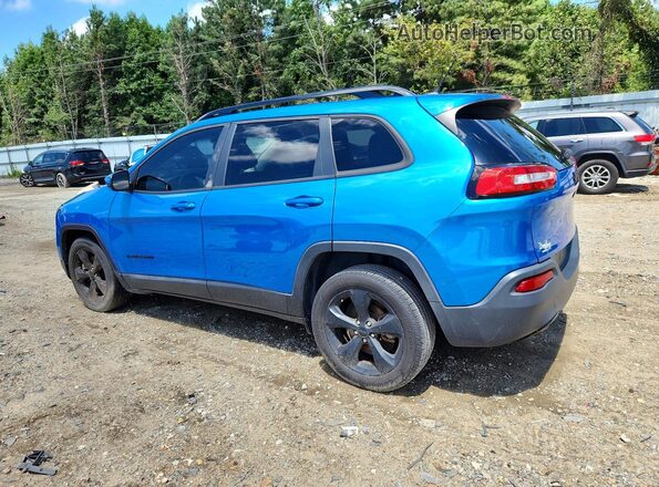 1C4PJLCB4JD551858 2018 JEEP CHEROKEE Blue Задня ліва чверть