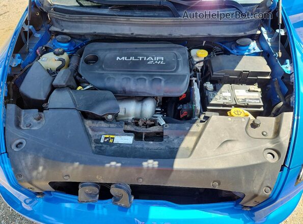 1C4PJLCB4JD551858 2018 JEEP CHEROKEE Blue Вид підкапотного простору