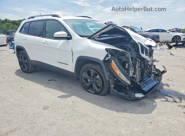 1C4PJLCB4JD596900 2018 JEEP CHEROKEE Белый Передняя правая четверть