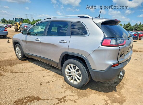 1C4PJLCB4KD265851 2019 JEEP CHEROKEE Silver Trasero izquierdo