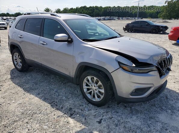 1C4PJLCB4KD285016 2019 JEEP CHEROKEE Silver Передня права чверть